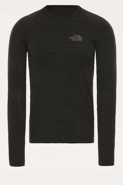 SPORT CREW NECK Dikişsiz Erkek İçlik Tshirt NF0A3Y28KT01 Siyah-M-L