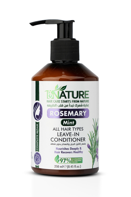 Rosemary Mint Complete Repair Leave-in Conditioner 250ml Free From Paraben & Silicones