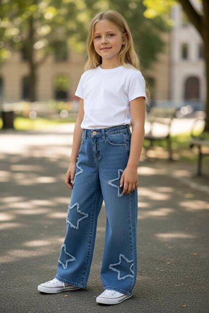 ASL GOLF CLUB Kız Çocuk Galaksi Denim Pantolon 5-11 YAŞ - Fiyatı ASL GOLF CLUB Kız Çocuk Galaksi Denim Pantolon 5-11 YAŞ - Fiyatı