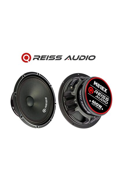 Reiss Rs-M81ex Çifti 800wat -400w Rms En Iyisini Isteyenlere 20 Cm