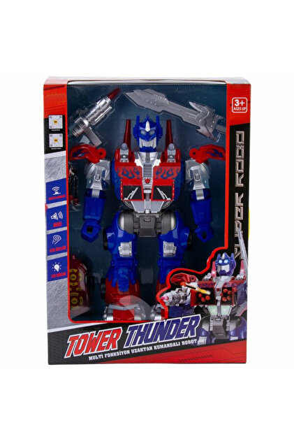 Tıfıl Toys Mega Büyük Oyuncak Uzaktan Kumandalı Sünger Atan Işıklı