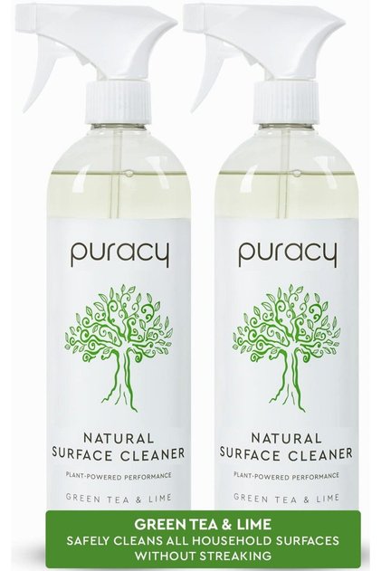 Natural Everyday Surface Cleaner Concentrate - Green Tea & Lime (1 Bottle, makes 16 fl oz)