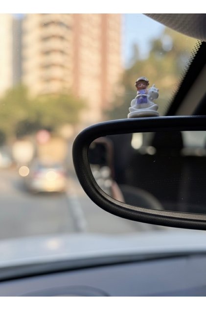 Unicorn Girl Torpedo Ornament Unicorn and Girl Rearview Ornament 2 Pieces Mini Figures