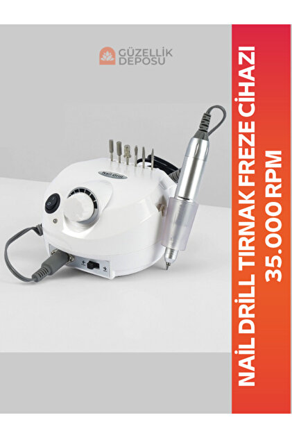 dr.ibis セット Güzellik Deposu Nail Drill Protez Tırnak Freze Cihazı 35000 Rpm