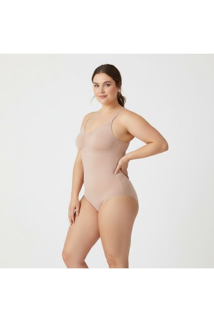 Büyük Beden Toparlayıcı Korse Body – Karın ve Bel Bölgesi Şekillendirici