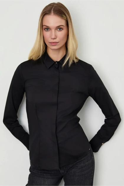 Slim Fit Likralı Gömlek