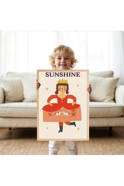 One Piece Children's Room Painting Sunshine Vrynt
