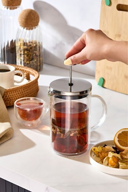 Cy'rqueフライヤーLAFFLESIA繭CHARLESMAYALAREINE Karaca Pia Raum Bitki Çayı ve Filtre Kahve Demliği French Press