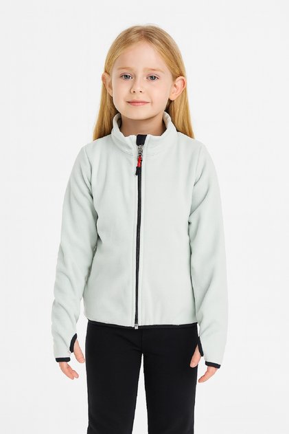 Çocuk Unisex Parmak Geçmeli Polar Ceket