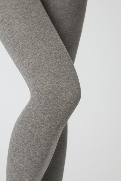 40 Den Opaque Matte Light Ash Color Non-Slip Women's Pantyhose