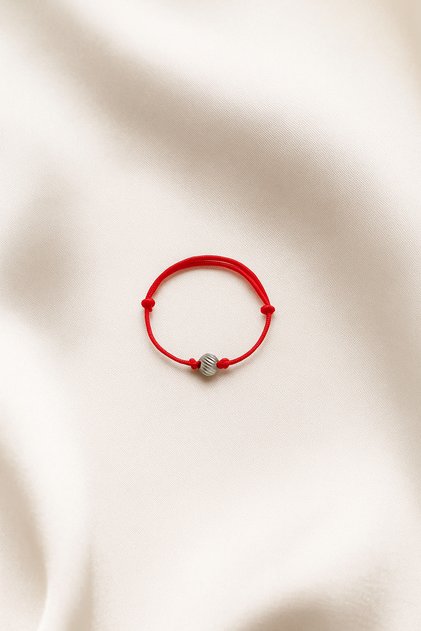 Dorikal Adjustable Red String Ring - Does Not Tarnish