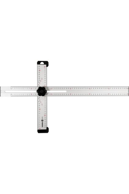 Riglă unghiulară din aluminiu, 600 x 320 mm