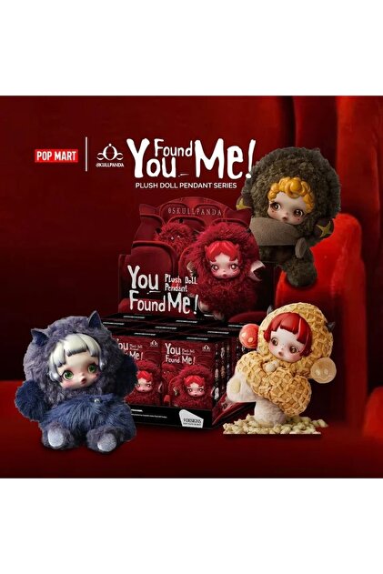 SKULLPANDA新作 You Found Me! 5箱 SHAMİRA Popmart skullpanda you found me New series blindbox random
