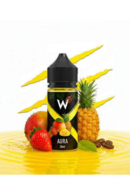 WILD Aura - Premium Likit Aroma 50ml - Mango, Ananas, Çilek