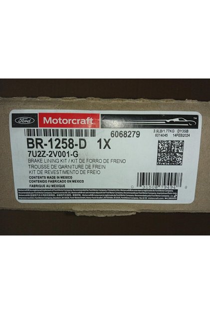 Genuine Front Brake Pad Set for Ford Edge / Lincoln MKX