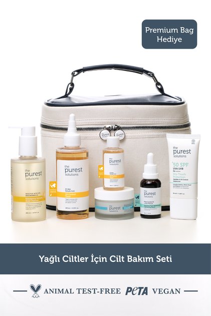 Yağlı Ciltler İçin Cilt Bakım Seti
