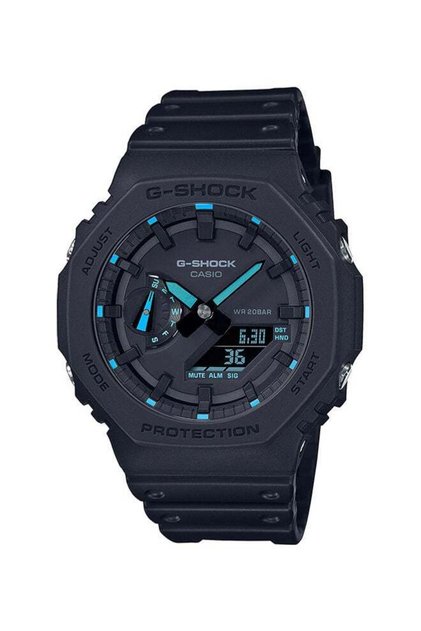 Men's Resin Analog & Digital Black Wrist Watch 45mm - GA-2100-1A2DR