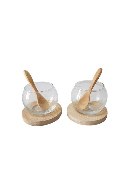 Set 6 piese pentru aperitive din bambus, Rodica