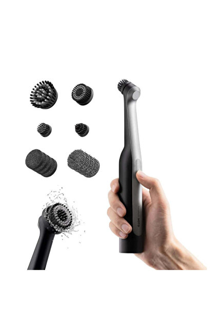 Wand - Cordless Spin Scrubber - 12 Piece Ultimate Kit