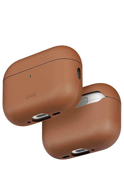 UNIQ Better By Design Airpods Pro 3 Kılıf Vegan Deri Kapak Premium