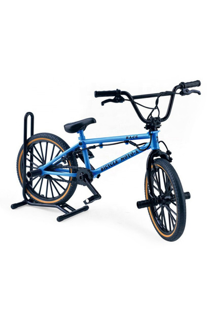 craftivio Mavi Yüksek Kaliteli Metal 1:8 Ölçek Bmx Bisiklet