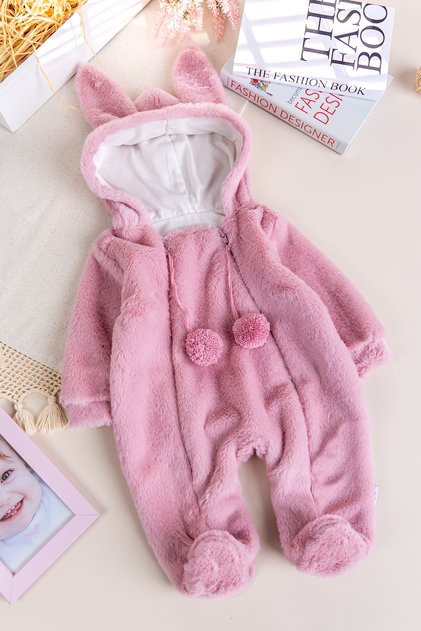 Winter Plush Welsoft Combed Cotton Lined Cotton Baby Romper for Girls and Boys