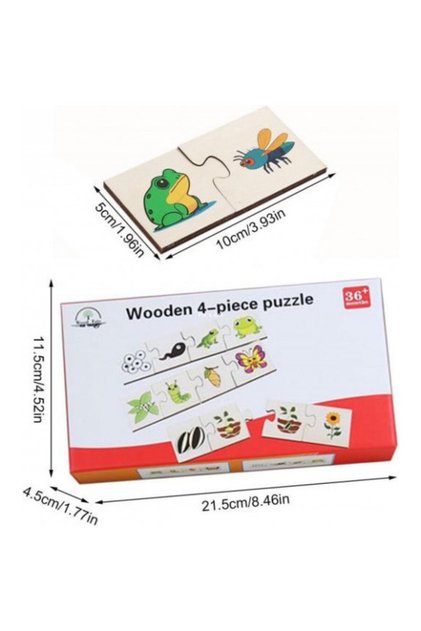 Puzzle Evoluție și Dezvoltare - Mediu: Etape