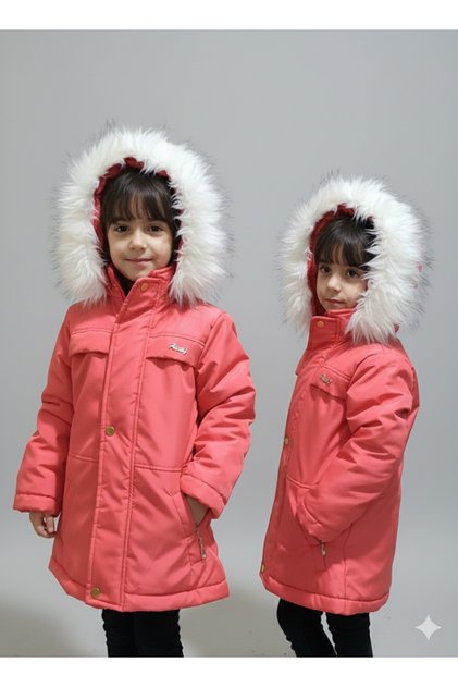 Girls' Coat Waterproof and Windproof