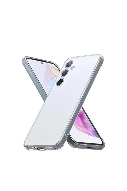 Samsung Galaxy S24 Plus Compatible Transparent Camera Protected Phone Case