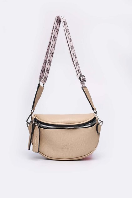 Cross Strap Women's Body Bag & Bady Bag Beige