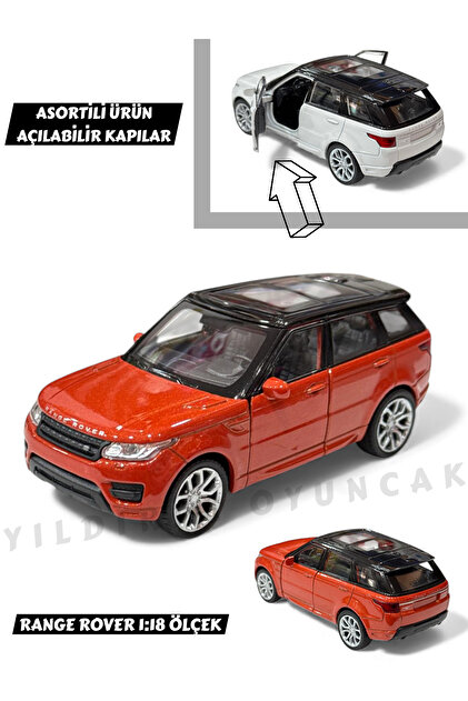 YILDIRIM OYUNCAK 1:18 Ölçek Koleksiyonluk Metal Oyuncak Araba 12