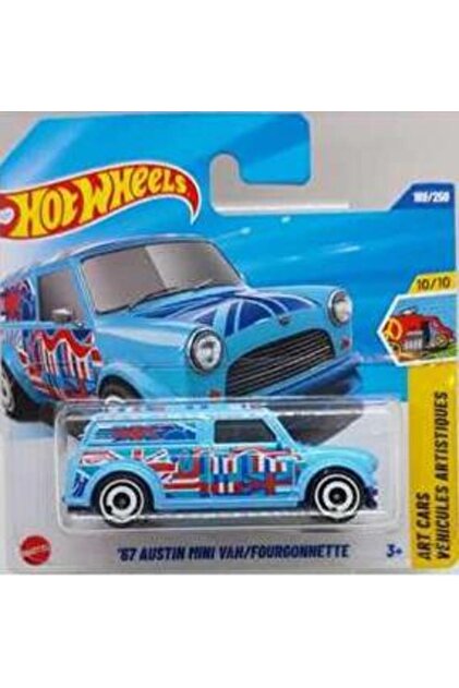 HOT WHEELS Tekli Arabalar '67 Austin Mini Van / Fourgonnette JBB68