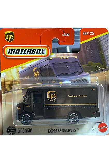 HOT WHEELS Matchbox 1:64 UPS Express Delivery – 68/125 Metal