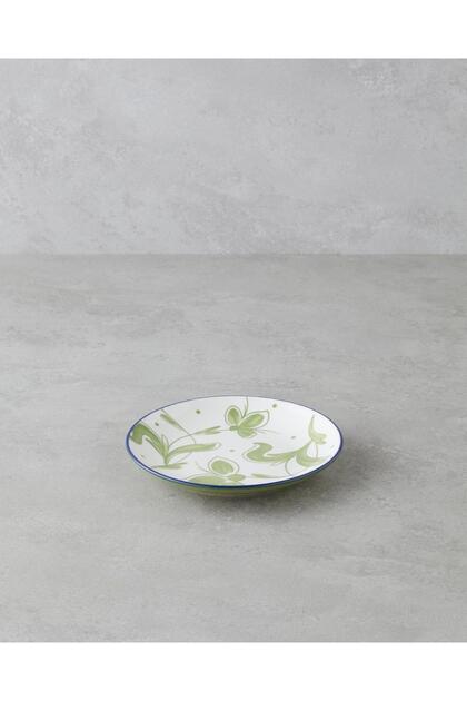 Plantopia Porcelain Pasta Plate 15 cm White - Navy Blue (17.11.2025)
