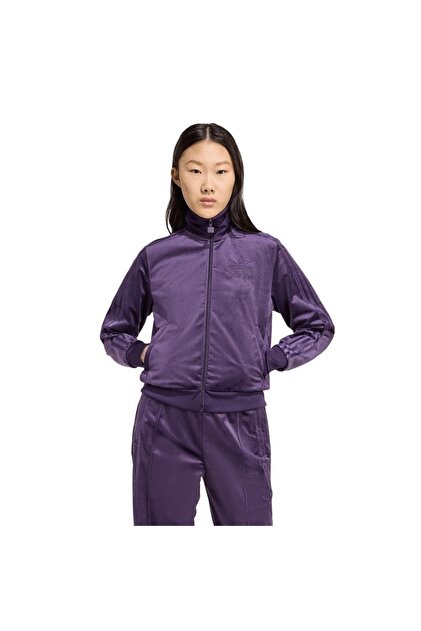 adidas Kadın Mor Ceket VELVET TT JX9037 - Fiyatı, Yorumları