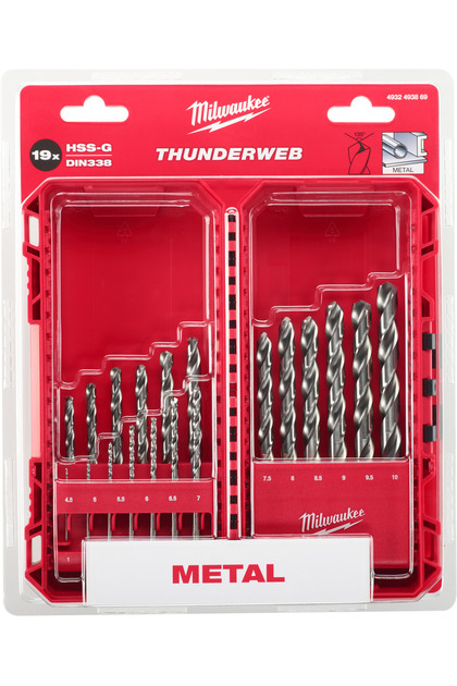 Metal Matkap Ucu Set 19 Parça (1-10) Thunderweb Seri 4932493869