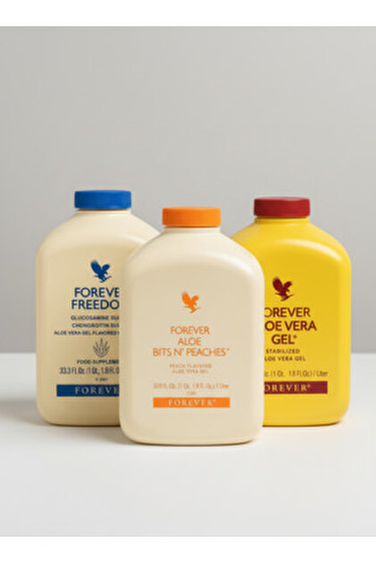 Forever Aloe vera Gel 3' Birada - (15 - 34 - 77 - )  Aloe vera Lezzeti  Bir Arada Fiyat - Trendyol