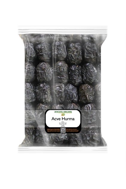 Acve Hurma 500 Gr. Peyamber Hurması Yeni Mahsül Ajwa Dates 0,5 Kg.