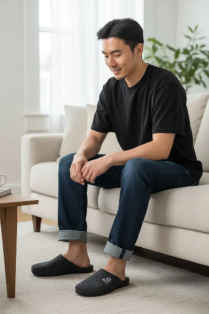 Men's Anti-Slip Silent Sole Slay Wild Home Slippers