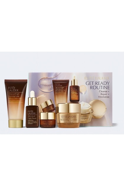 ESTEE LAUDER 4本セット Estee Lauder 4 adımlı cilt bakım rutin seti temizle onar nemlendir