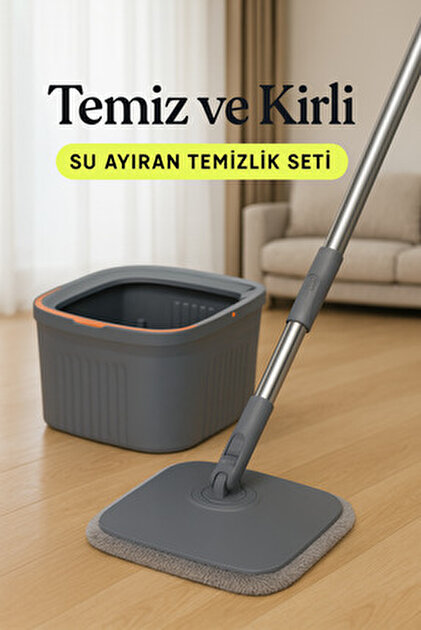UN —under nest— Nest Nookk Temiz ve Kirli Suyu Ayıran Mop Seti – 360 Derece Döner 自転車本体