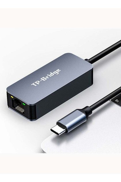 محول جيجابت إيثرنت من USB Type-C إلى RJ45 (1000 ميجابت في الثانية)