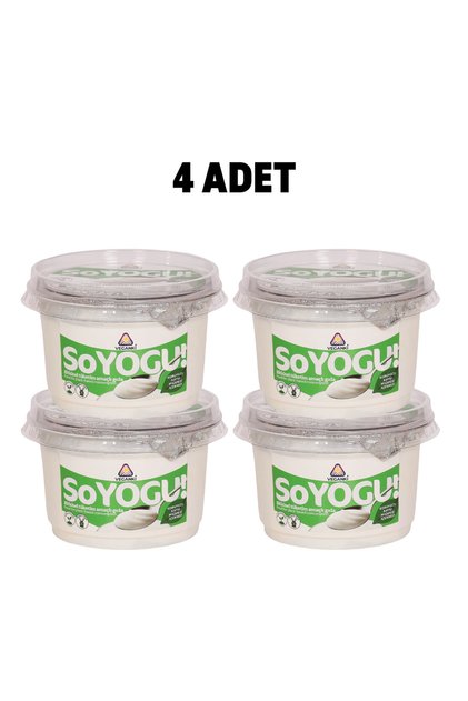 SoYogu Vegan Yoğurt 230gr 4lü Paket
