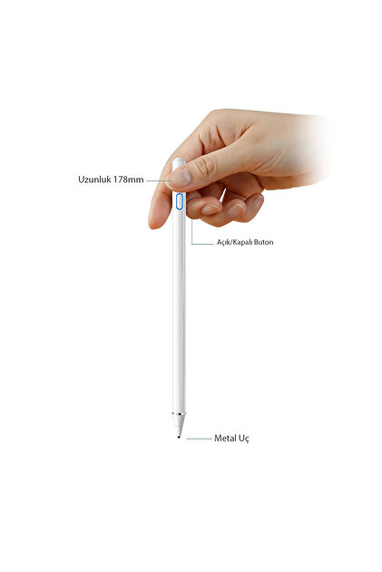 MMP SHOP Xiaomi Redmi Pad 2 / Pad 2 Pro Uyumlu Dokunmatik Çizim ve