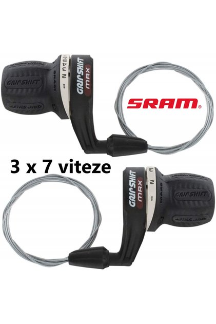 Πακέτο μοχλού αλλαγής ταχυτήτων Sram Mrx 3 X 7 ταχυτήτων