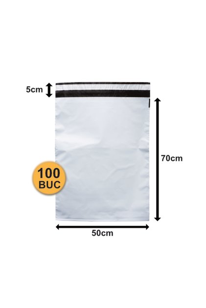 Set de 100 plicuri Courier FB09, 500x700+50mm