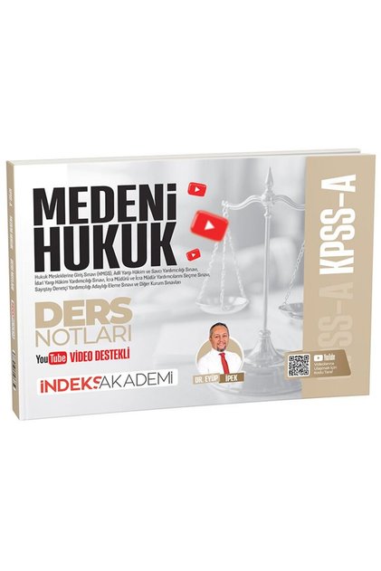 2027 KPSS A Grubu Medeni Hukuk Video Ders Notları - Eyüp İpek Yayıncıl