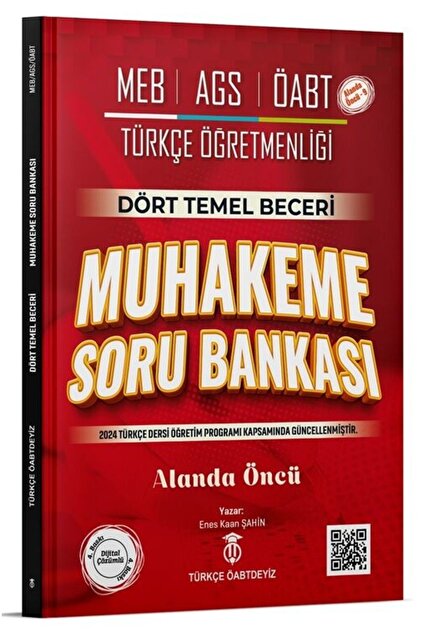 TÜRKÇE ÖABTDEYİZ ÖABT MEB-AGS Türkçe Dört Temel Beceri Muhakeme