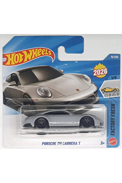HOT WHEELS HotWheels Porsche 911 Carrera T - 2026 Serisi - 1/64