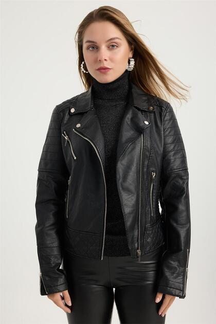 Stitched Motif Coat